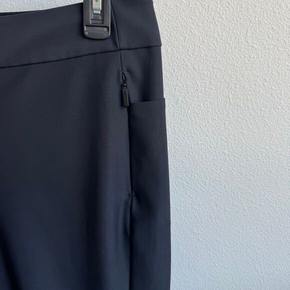 Athleta Size 16 XL Stellar Trouser Black Pant Versatile Slim Work Office Pants - Picture 4 of 9